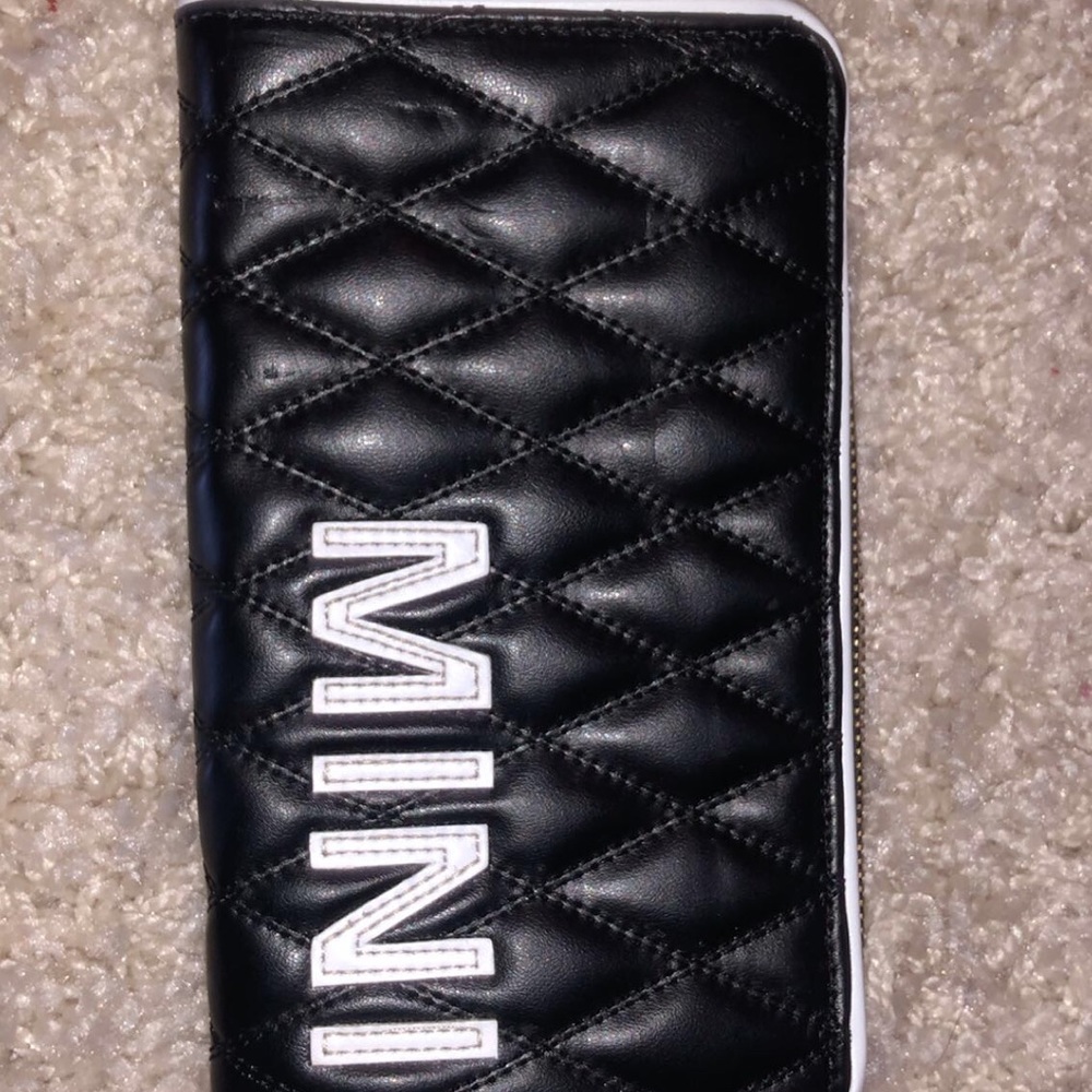 Mini Cooper (rare) Black (w/ Red Lining) Wallet